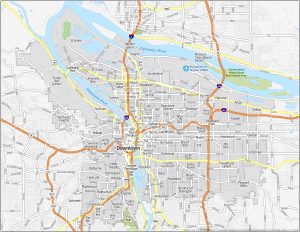 Portland Neighborhood Map